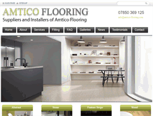 Tablet Screenshot of amtico-flooring.com